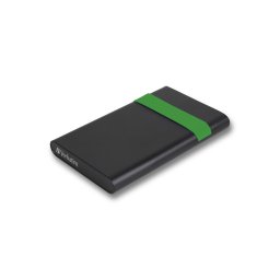 Hard disk extern (HDD) portabil Verbatim 1TB, Negru, Reconditionat certificat
