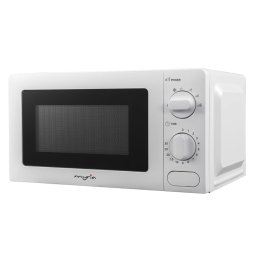 Cuptor cu microunde Myria MY4723, 20 litri, 700 W, 6 trepte, mecanic, alb