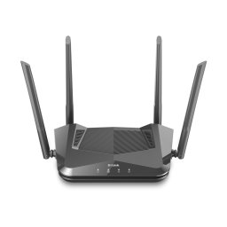 Router wireless AX1500, 3x LAN, Wi-Fi 6, Dual-Band, Negru