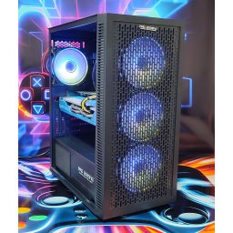 Calculator Gaming Intel Xeon E3-1230 v6 (peste i7 6700) , 16GB DDR4, SSD 480GB + 500GB HDD, placa sunet Creative, video Sapphire Radeon RX 580 NITRO+ 8GB GDDR5 256-bit Special Edition, telecomanda ARGB
