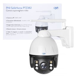 Camera supraveghere video PNI SafeHome PTZ382 1080P WiFi, control prin internet, aplicatie dedicata Tuya Smart, stand-alone, int