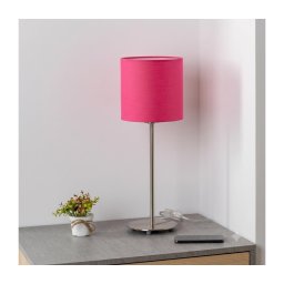 BRILAGI - Lampă de birou LED NUBILA 1xE27/60W/230V roz