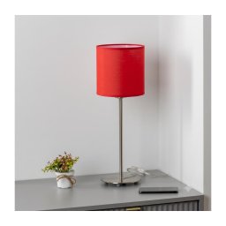 Brilagi - Lampă de masă LED NUBILA 1xE27/60W/230V roșie