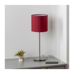 BRILAGI - Lampă LED de birou NUBILA 1xE27/60W/230V roșu pompeian