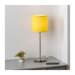 BRILAGI - Lampă de birou LED NUBILA 1xE27/60W/230V galbenă