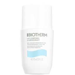 Deodorant roll-on Biotherm Lait Corporel, 75 ml