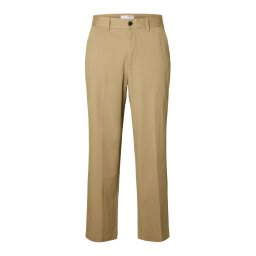 SELECTED Pantaloni cu dungă 'SLH220-Atlas' maro cappuccino