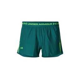 UNDER ARMOUR Pantaloni sport 'Play Up' verde petrol / verde deschis