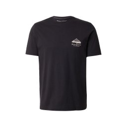 Marc O'Polo Tricou negru / alb