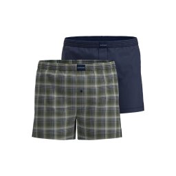 TOM TAILOR Boxeri bleumarin / kaki / oliv / alb