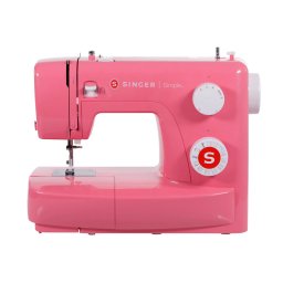 Masina de cusut Singer Simple 3223R 23 Modele Integrate Butoniera Automata Rosu