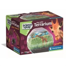 Clementoni: Știință și joc – Mini terariu cu girafă