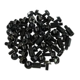 Set suruburi si distantiere Phobya pentru PC, 60 piese, culoare neagra, 75076