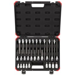 Gedore Red screwdriver socket set 1/2 hex 30 pieces - 3301573