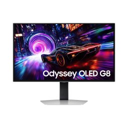 Monitor LED Odyssey S27FG814SU OLED (G81SF) (68 cm (27 inches), silver, UltraHD/4K, FreeSync Premium Pro, USB hub, 240Hz panel)