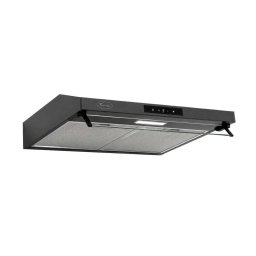 Hota Hota Traditionala Tornado BIZA 10 (60), 1 motor, latime 60 cm, 3 viteze, absorbtie 500 m3/ora, Negru