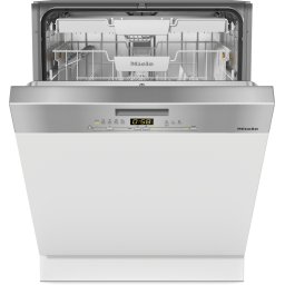 Masina de spalat vase semi-incorporabila G 5110 SCi ED CLST Active, 14 seturi, 5 programe, Clasa D, QuickPowerWash, 60 cm, Inox