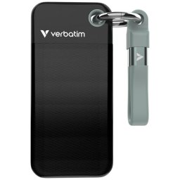 SSD Extern 128 GB USB 3.2 Gen 2 "32432" - Citire 1000 MB/s, Scriere 1000 MB/s, 10 Gbps, Negru/Gri