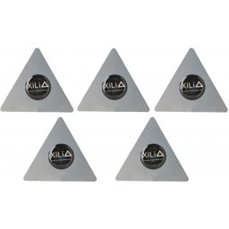 Clips Metalic Xili Triangle, Set 5 bucati