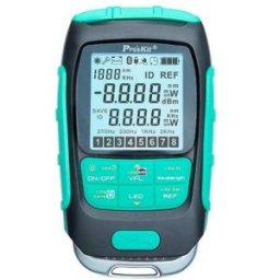 Tester Fibra Optica 4in1, Power Meter 850-1650nm, Tester Cablu Lan 600m, Localizator Defect Vizual 15mW, Lanterna LED