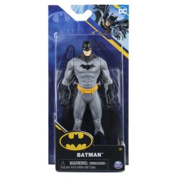 Figurina Batman 15 cm în armura gri, cu brate mobile, Spin Master