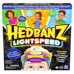 Joc Hedbanz Lightspeed cu lumini si sunete, 6+ ani, Spin Master