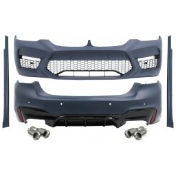 Pachet exterior BMW Seria 5 G30 2017-2019, M5 Design, cu ornamente tobe
