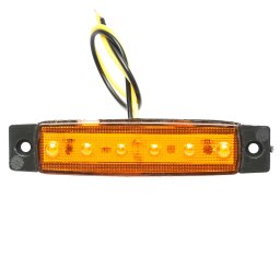 Lampa laterala LED galbena 12V/24V pentru camion Breckner Germany