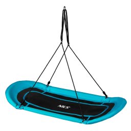 Leagan oval de gradina NILS NB5044, 150 kg, turcoaz