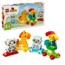 LEGO DUPLO Primul meu tren cu animale, 19 piese, 1.5+ ani