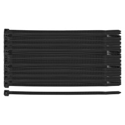 Coliere plastic negre 4,8 x 150 mm EXTREME, rezistente UV, 100 buc