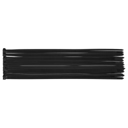 Coliere plastic EXTREME 7,6 x 400 mm negre, rezistente UV, 50 buc