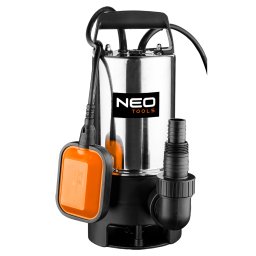 Pompa submersibila pentru apa murdara 1100W, inox, debit 18.000 l/h