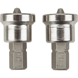 Set 2 biti Phillips PH2 x 25 mm din otel S2 pentru gips-carton