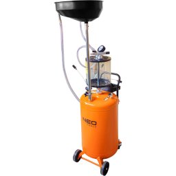 Bazin pneumatic mobil pentru colectarea uleiului uzat, 70L, NEO TOOLS