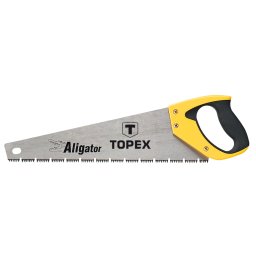 Fierastrau manual Topex Aligator pentru lemn, 400 mm, 7 TPI