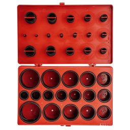 Set garnituri de cauciuc O-ring NBR, 419 bucati, cu organizator, NEO