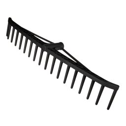 Grebla pentru fan Verto 640 mm, usoara, din regranulat negru