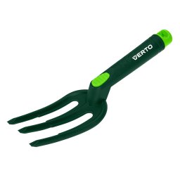 Mini furca de gradina din plastic rezistent, 265 mm, VERTO