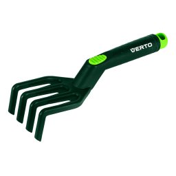 Cultivator de mana tip gheara lat din plastic pentru gradina Verto