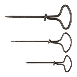 Set 3 burghie manuale pentru lemn, plastic si piele, NEO TOOLS