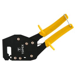 Cleste pentru sertizat profile gips-carton Topex, 260 mm, manere anti-alunecare