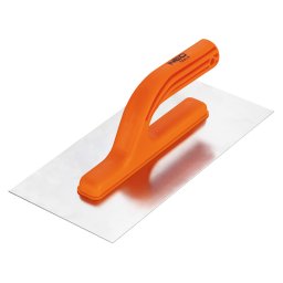Mistrie pentru tencuiala din inox 270 x 125 mm, cu maner ergonomic din plastic