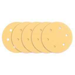 Hartie de slefuit Velcro 225 mm K120, 6 gauri, set 5 buc Graphite