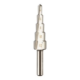 Burghiu in trepte HSS 4-12 mm pentru tabla, plastic si lemn Graphite