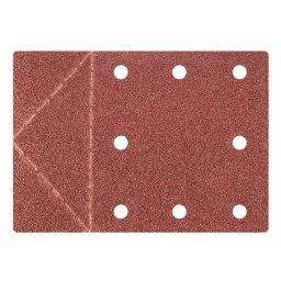 Hartie abraziva Graphite 115x160 mm K60 pentru lemn, otel si plastic, set 3 buc