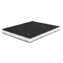 Burete abraziv Graphite K60 120x95x10 mm pentru slefuire si finisare