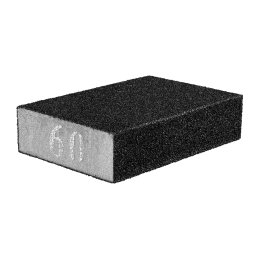 Burete abraziv Graphite K60 70x25x100 mm pentru slefuire si finisare