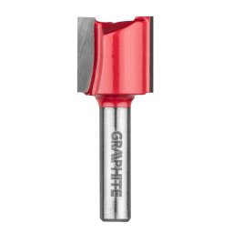 Freza dreapta HM pentru lemn, PVC si PAL, 19x20 mm, tija 8 mm Graphite