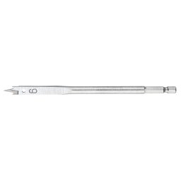 Burghiu plat pentru lemn Graphite 6 x 152 mm cu prindere hexagonala Quick Change